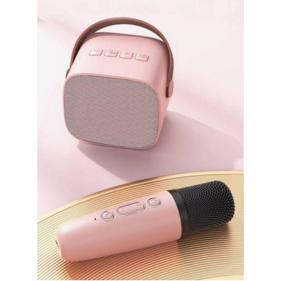 Дитячий нічник караоке мікрофон Magic Karaoke K12(блак,рож,беж)(В ящику 50шт)