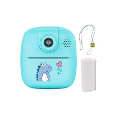 Дитячий фотоапарат Миттєвого друку Kids Print Camera Голубий  (30 шт)