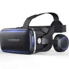 Окуляри віртуальної реальності 3D VR SHINECON SG-Н12 шолом віртуальної реальності чорні з навушниками